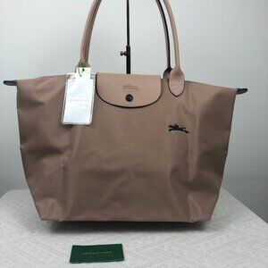 NWT Longchamp le pliage Club Tote Large Hawthorn